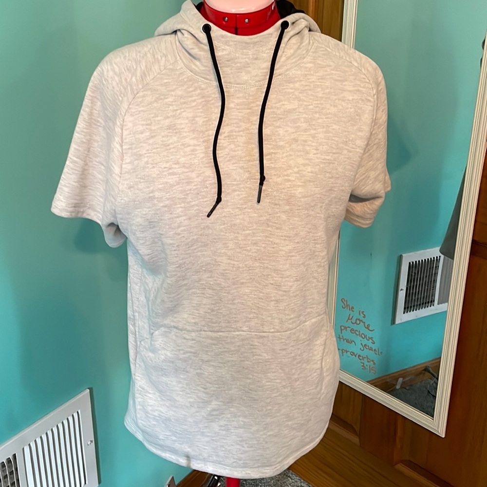 Zella Short Sleeve Hoodie, Men's Size Small